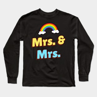 Pride Parade 2021, Lesbian Couple LGBT Long Sleeve T-Shirt